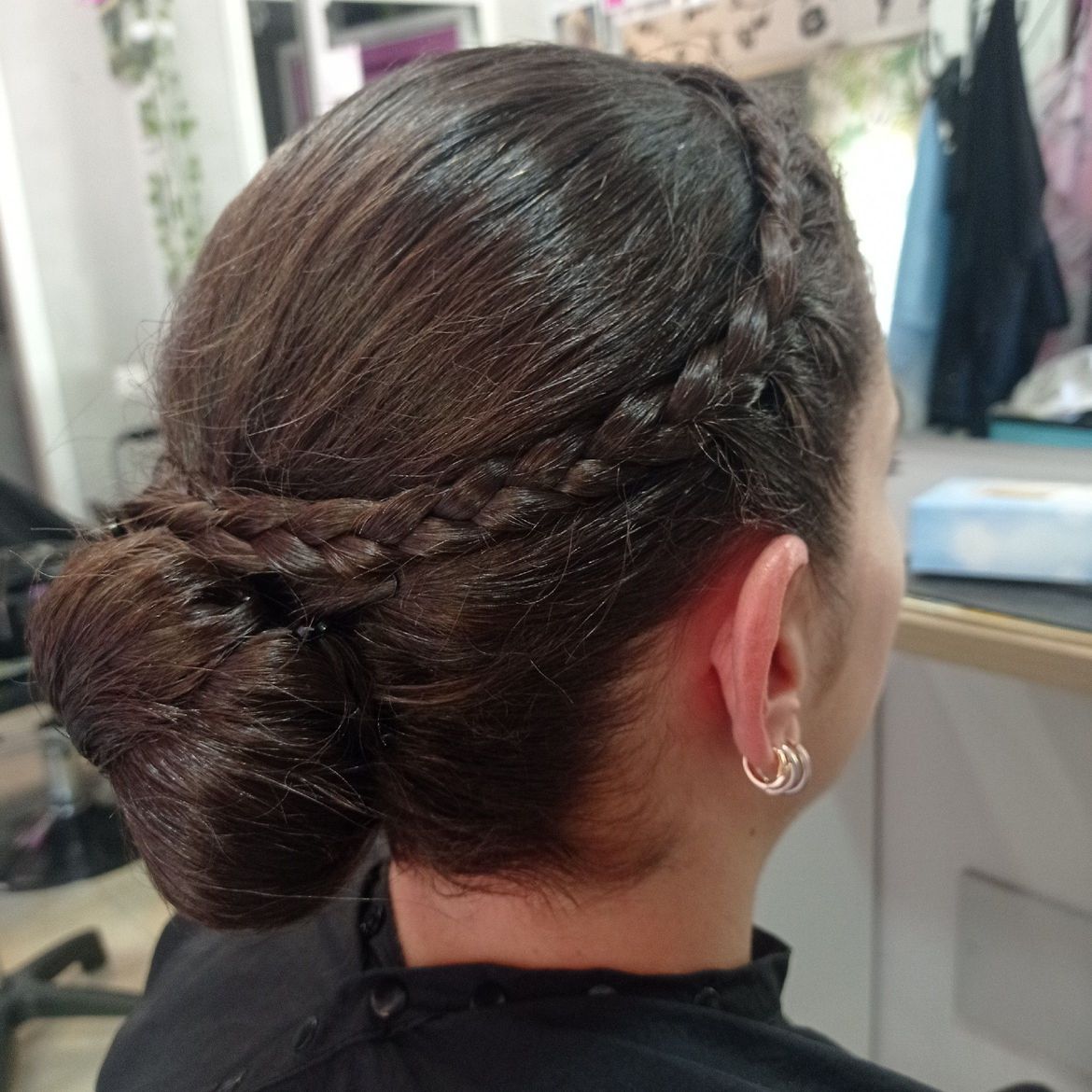 Recogidos con trenzas